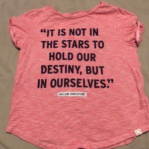 Gap Shakespeare shirt